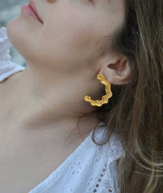 Boucles d'oreilles Nyktéa