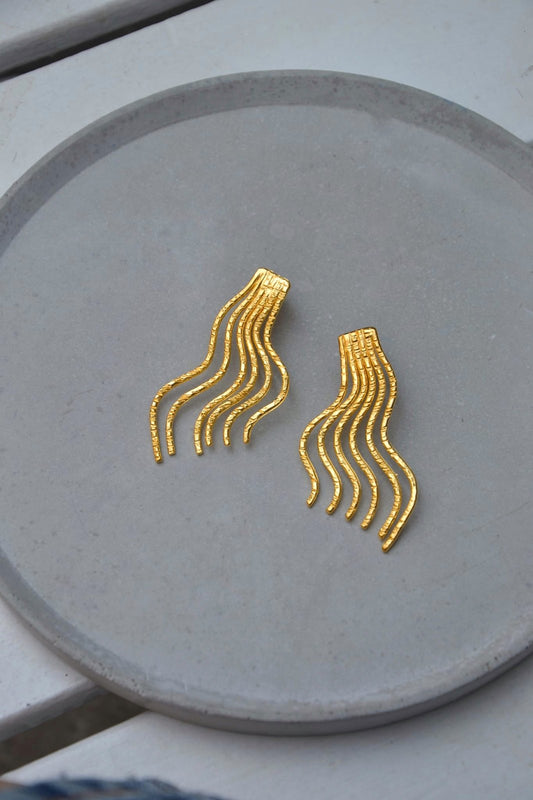 Boucles d'oreilles Aktína