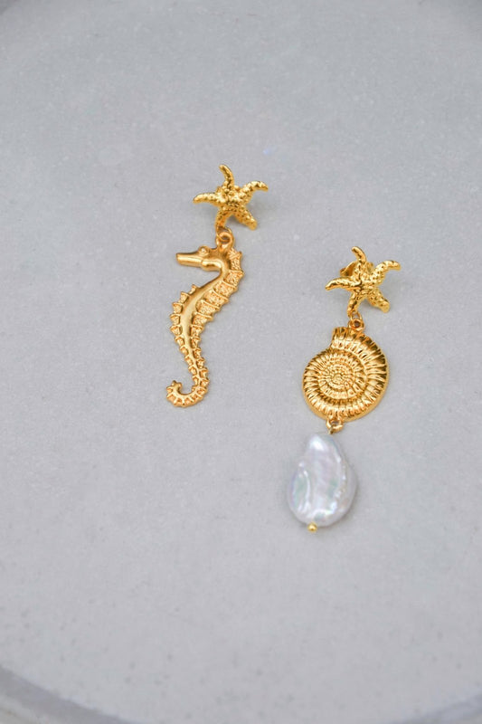 Boucles d'oreilles Thalasséa