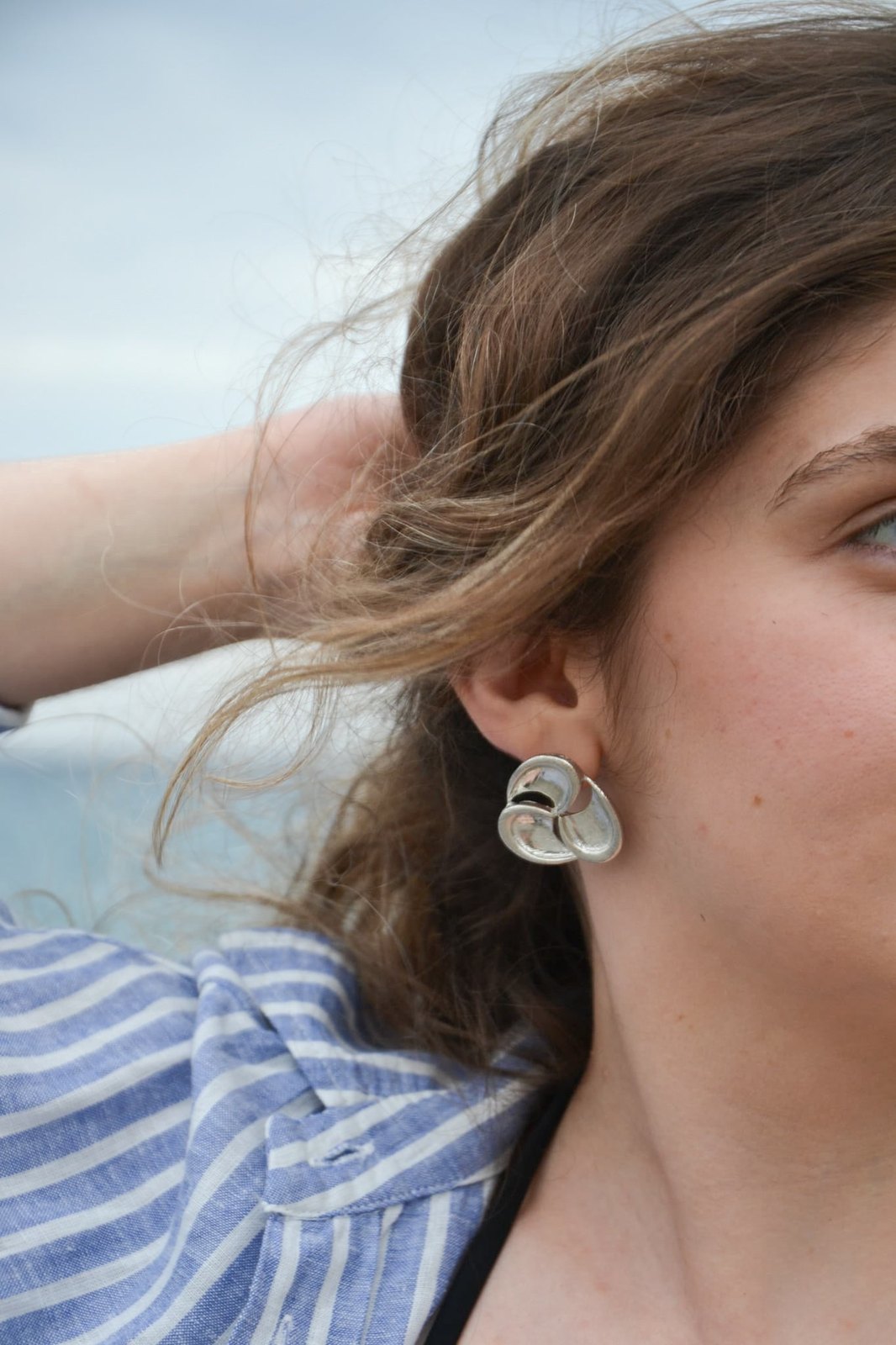 Boucles d'oreilles Hélices du vent