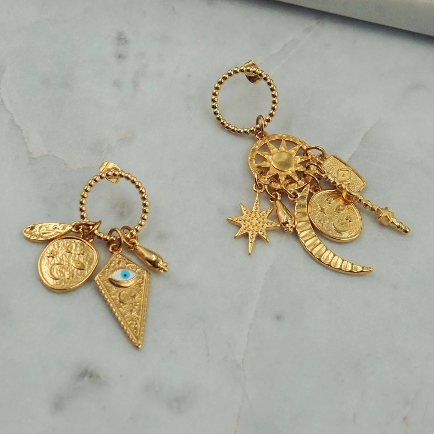 Boucles d'oreilles Bohemian Greek