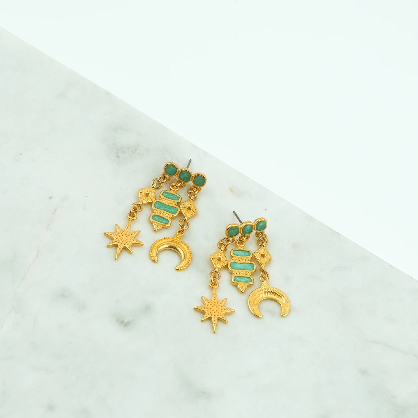Boucles d'oreilles Nuit Etoilée