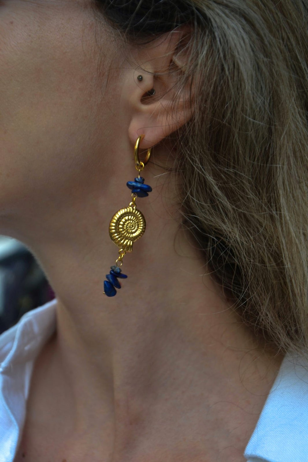 Boucles d'oreilles Thalasséa
