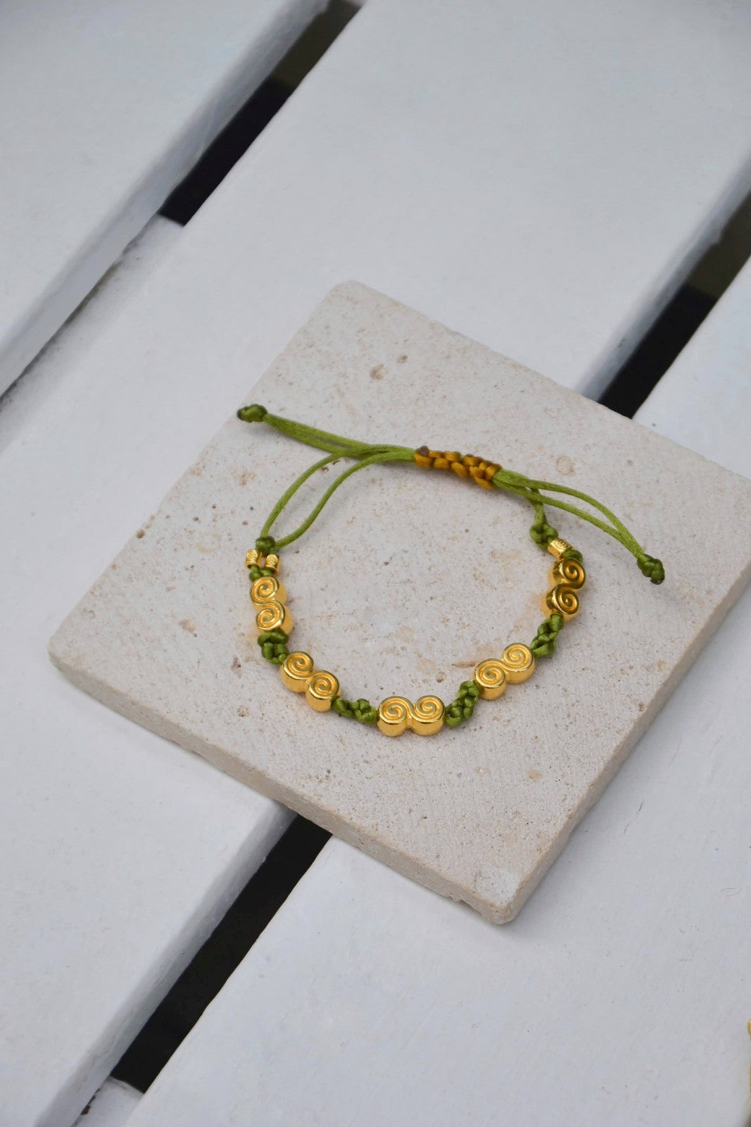 Bracelet Macramé Charm Greka