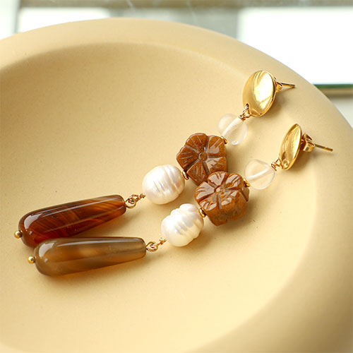 Boucles d'oreilles Agathe