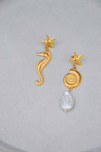Boucles d'oreilles Thalasséa