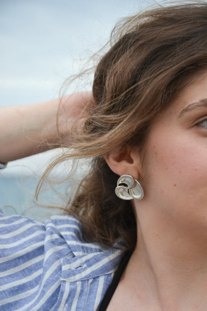 Boucles d'oreilles Hélices du vent