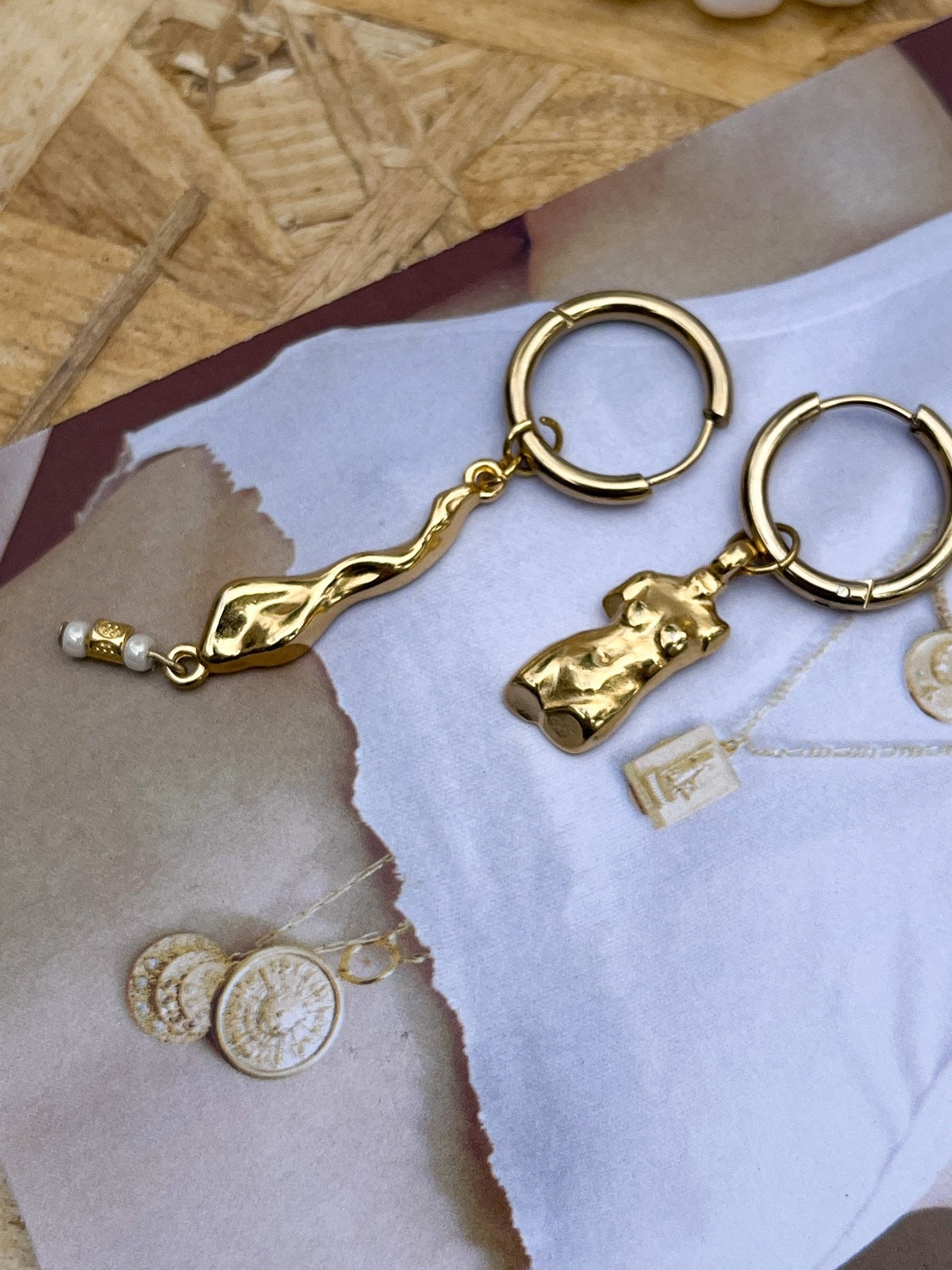 Boucles d'oreilles Cyclades