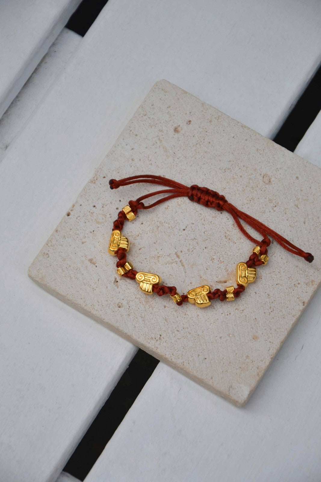 Bracelet Macramé Charm Greka