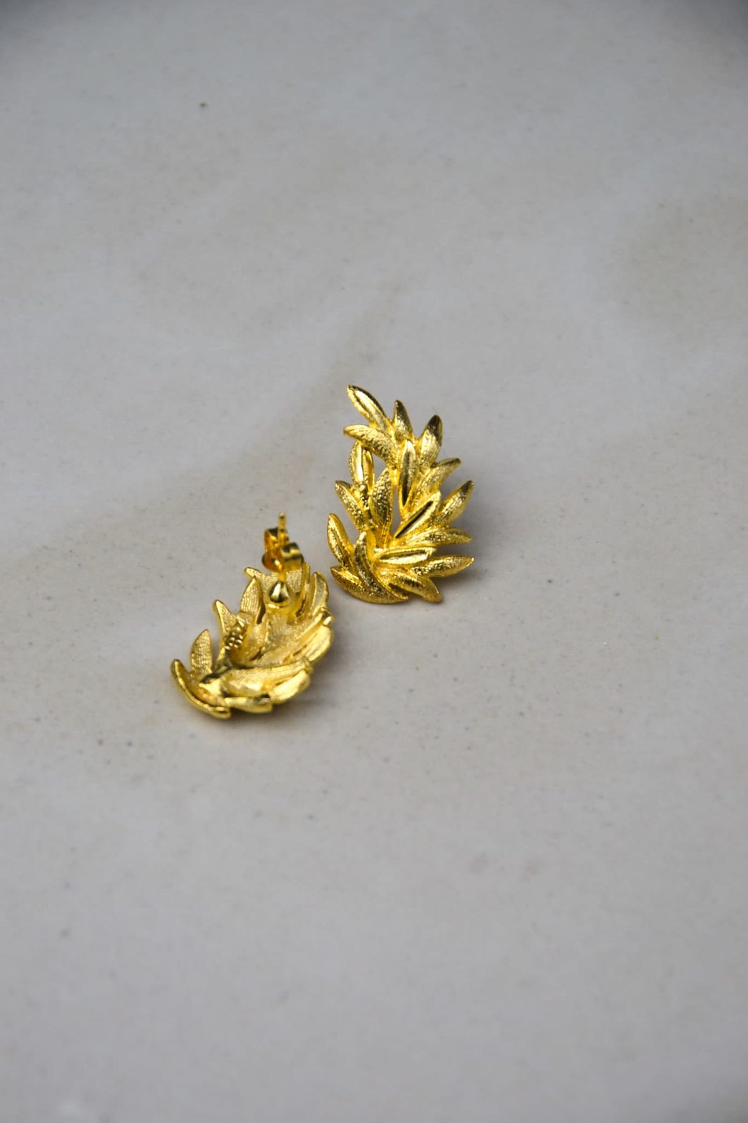 Boucles d'oreilles Nymphe d’Or
