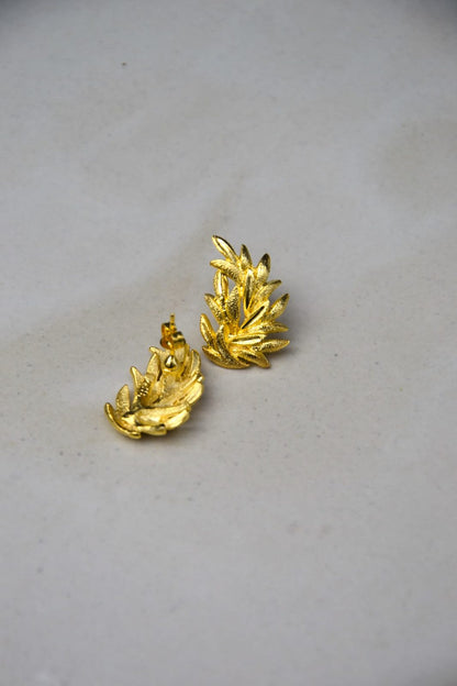 Boucles d'oreilles Nymphe d’Or
