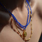 Collier Hélios Bleu