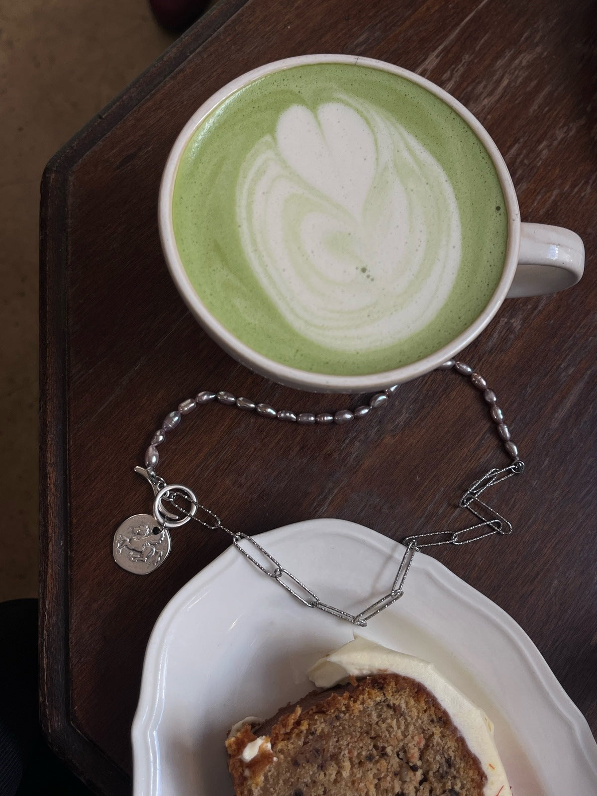 Collier Pégase & Perles