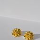 Boucles d'oreilles Fleurs d'or