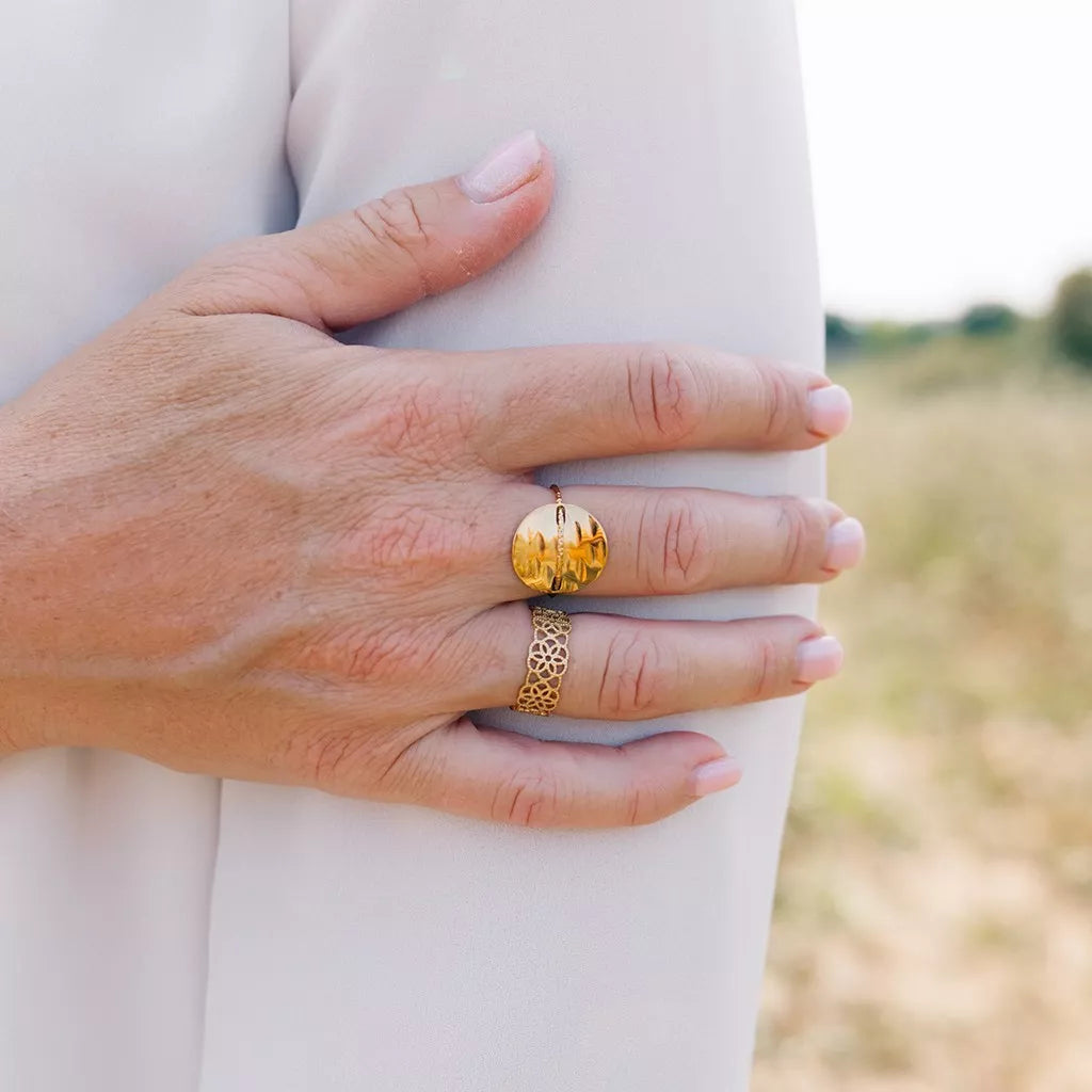 Bague Diskos