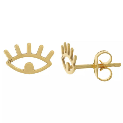 Puces d'oreilles Small Evil Eye