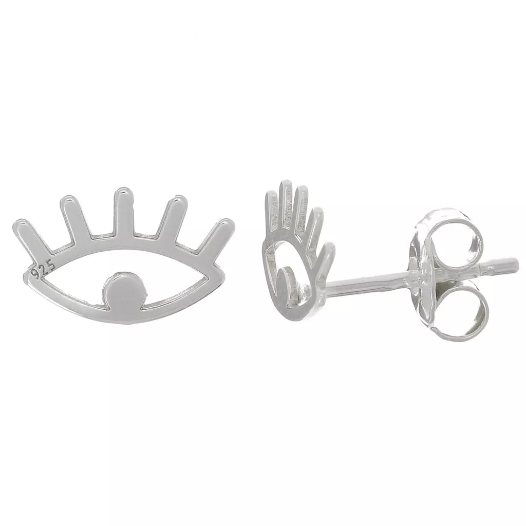 Puces d'oreilles Small Evil Eye