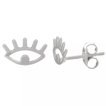 Puces d'oreilles Small Evil Eye