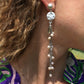 Boucles d'oreilles Vergina & Perles