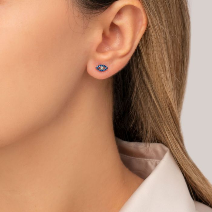 Boucles d'oreilles Small Evil Eye